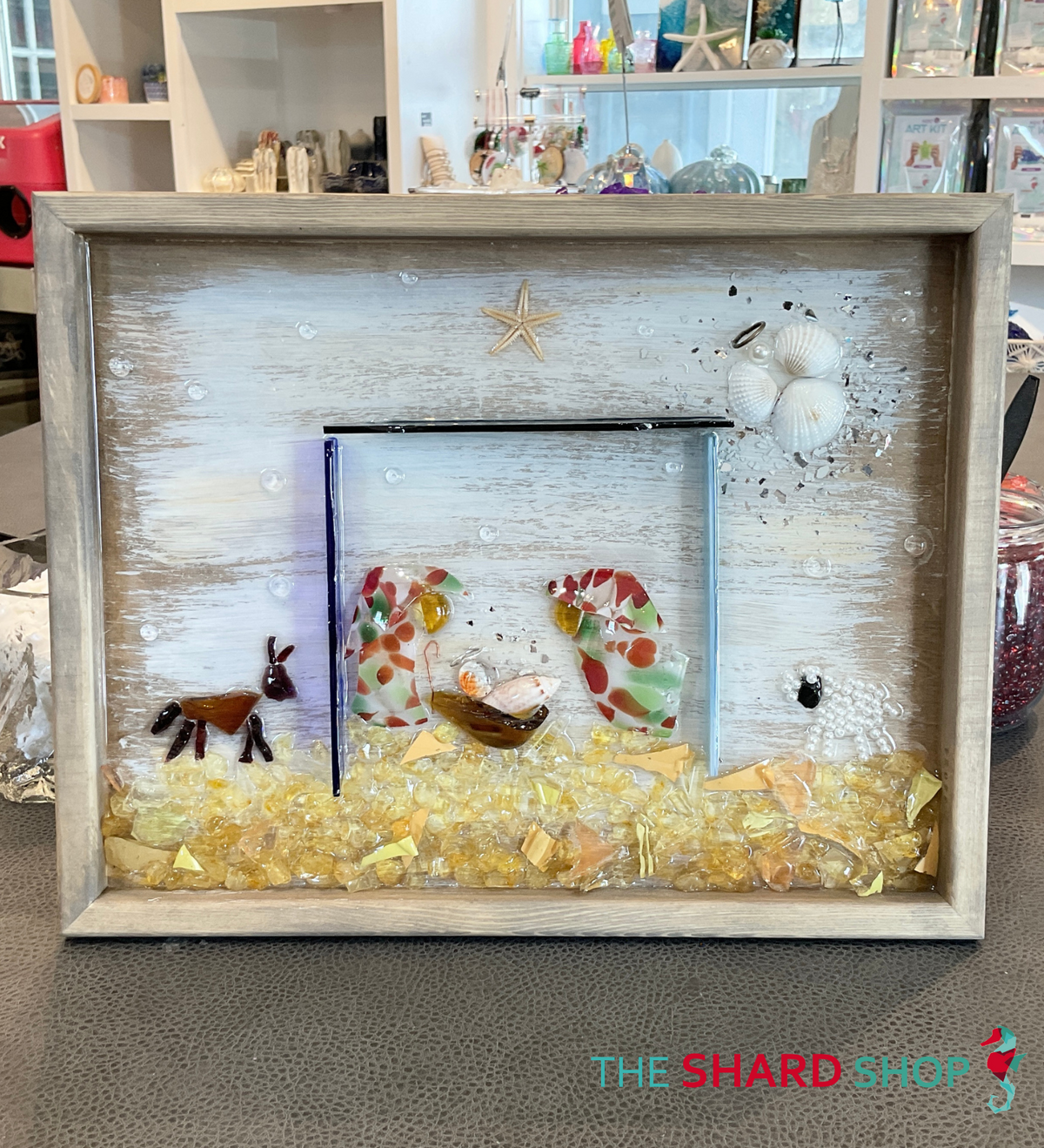 Art - Shard Shop Designs - 11x14 Christmas Nativity