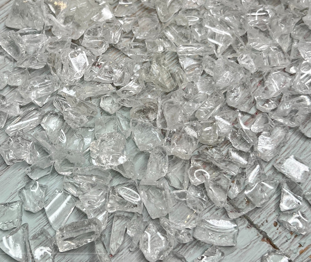 Crushed Glass - Crystal Clear