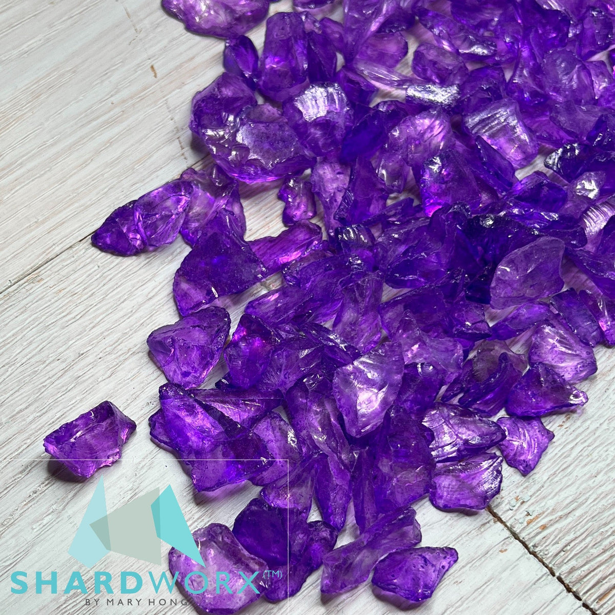 Crushed Glass- Passion Purple